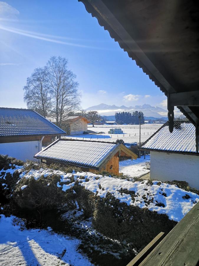 Appartamento Chalet Chiemgau 90 Qm 3 Zimmer Balkon Übersee Esterno foto