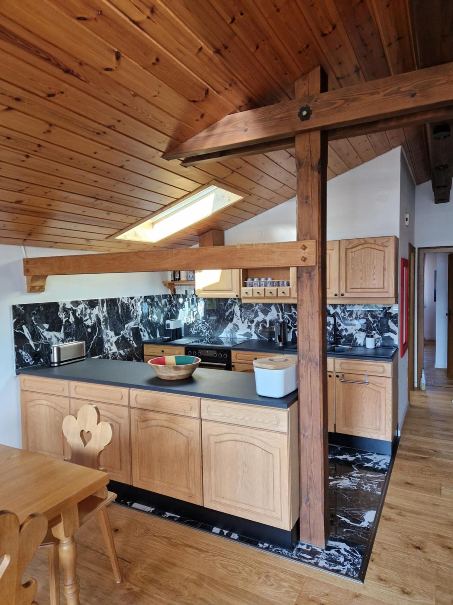 Appartamento Chalet Chiemgau 90 Qm 3 Zimmer Balkon Übersee Esterno foto